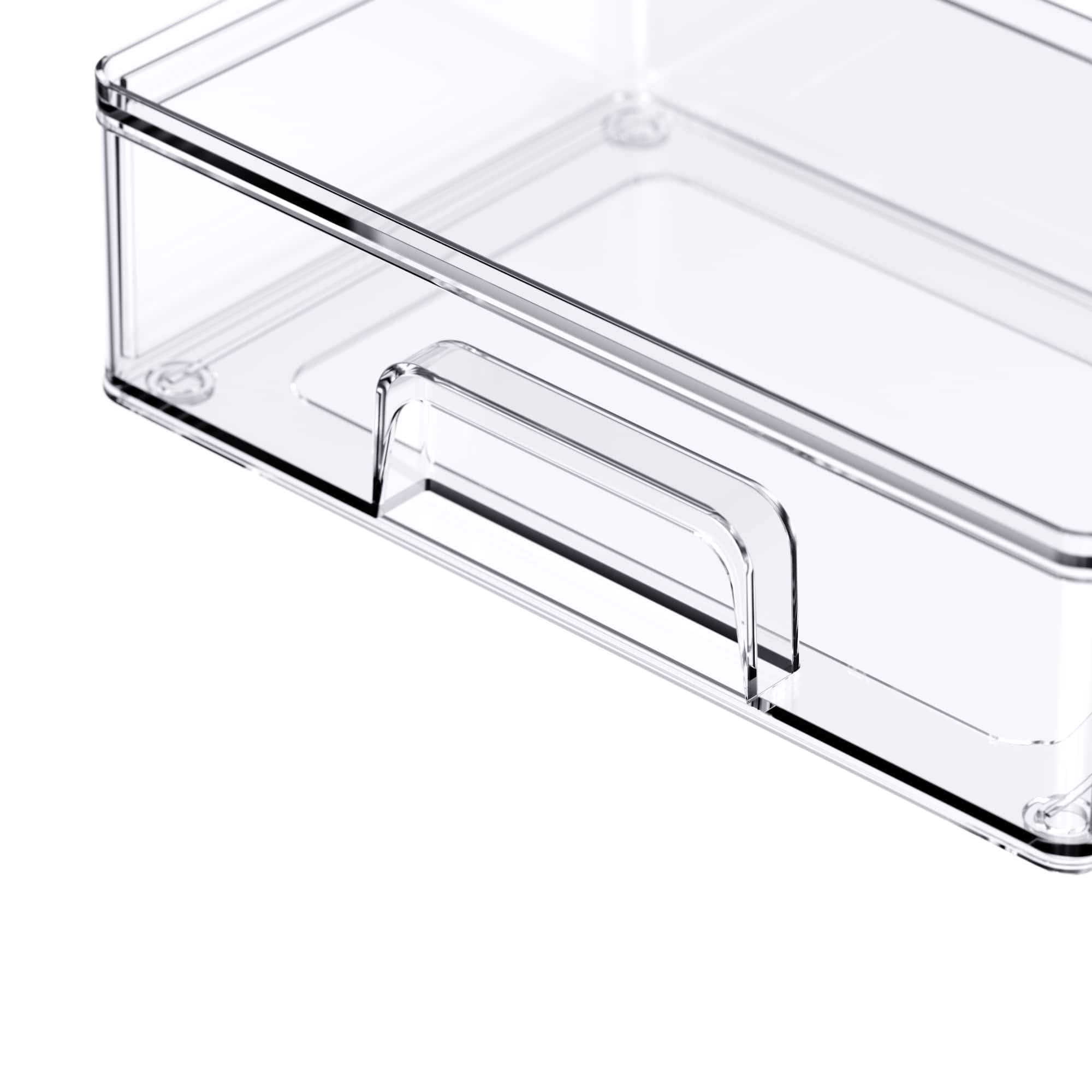 Small Clear Stacking Plastic Drawer by Simply Tidy®